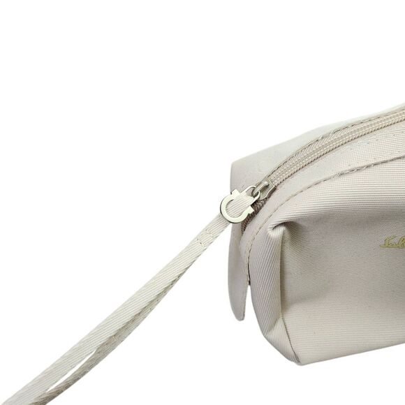 Salvatore Ferragamo Cream Makeup Perfume Bag - Picture 6 of 8